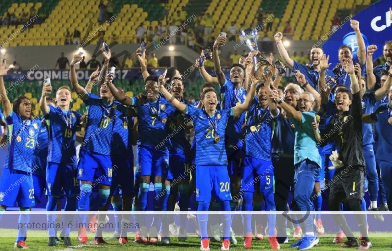 Nos pênaltis, Seleção Brasileira é campeã do Sul-Americano Sub-17