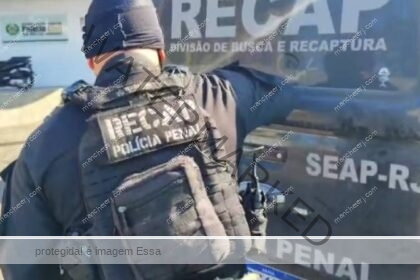 Foragidos são recapturados em operação da Polícia Penal em Campos e Macaé