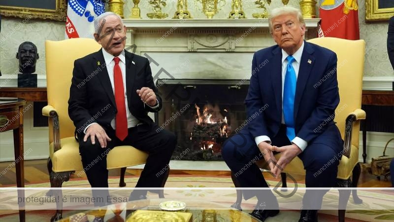 Donald Trump e Netanyahu conversam sobre cessar-fogo entre Irã e Israel