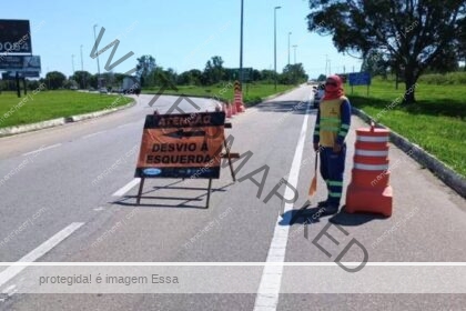 DER vai liberar parcialmente a Estrada dos Ceramistas no dia 30 de junho