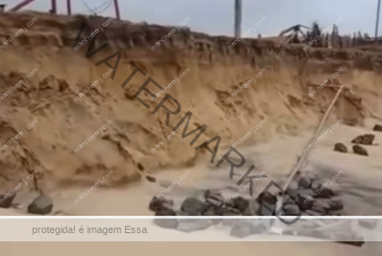 Moradores do Açu alertam para avanço acelerado da erosão costeira na região