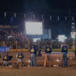 Segundo dia de rodeio em Santo Amaro, em Campos (RJ), movimenta festa