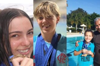 Jovens talentos da natação campista fecham parceria com o Flamengo