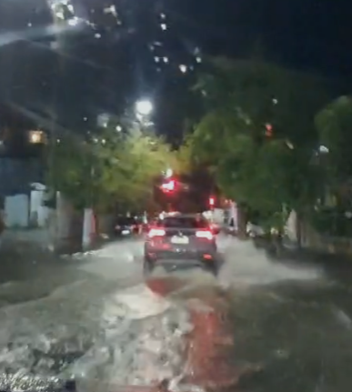 Campos registra mais de 30mm de chuva em alguns pontos da cidade em uma hora nessa quarta-feira