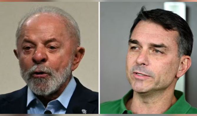Pesquisa aponta que Lula e Flávio Bolsonaro empatam em disputa no 2º turno; confira