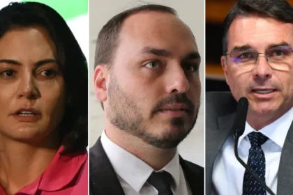 Flávio Bolsonaro afirma que Michelle e Carlos são pré-candidatos ao Senado e Jair Renan, à Câmara