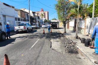 Prefeitura intensifica Operação Tapa-Buracos em diferentes bairros de Campos