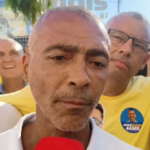 Romário passa por Campos e declara apoio a Flávio Bolsonaro, Eduardo Paes e aliados nas eleições