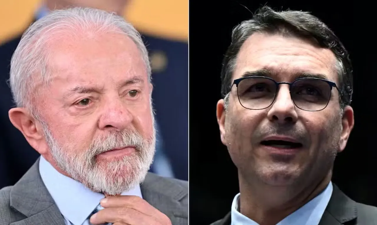 Lula e Flávio Bolsonaro aparecem tecnicamente empatados em eventual segundo turno, aponta pesquisa BTG/Nexus